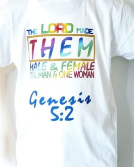 #Restored Genesis 5:2